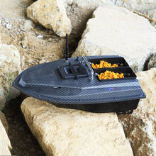 Загрузить изображение в средство просмотра галереи, Прикормочный кораблик V018 Blade Series двухбункерный, задний заброс