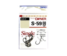 Загрузить изображение в средство просмотра галереи, Крючки OWNER SS-59 51580 BC (10pcs)