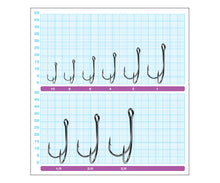 Încărca imaginea în galeria, Cârlige duble OWNER Narrow Eye SDN-31BC Negre
