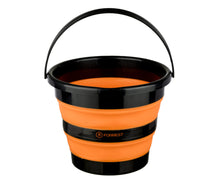Încărca imaginea în galeria, Găleată pliabilă FORREST Black/Orange Bucket 5 L