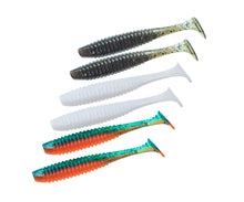 Încărca imaginea în galeria, Coadă vibratoare din silicon Veduta Slim PT 2.8' (7cm) culori mixte