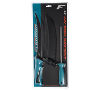 Загрузить изображение в средство просмотра галереи, Филейный нож + точило FLAGMAN Angler Tool Kit #1