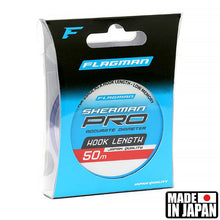 Încărca imaginea în galeria, Monofilament FLAGMAN Sherman Pro Hook Length 50m