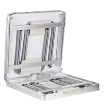 Încărca imaginea în galeria, Masa plianta ranforsata cu defect minor + 4 scaune