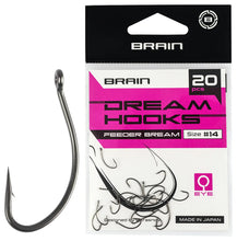 Загрузить изображение в средство просмотра галереи, Крючки BRAIN Dream Hooks Feeder Bream (20pcs)
