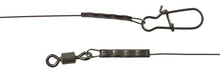 Загрузить изображение в средство просмотра галереи, Поводок SELECT титановый 20cm с вертлюгом