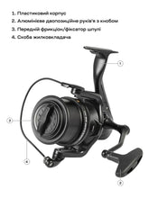 Încărca imaginea în galeria, Карповая катушка Brain Apex Carp Big Pit 8000 - Flagmanshop