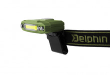 Загрузить изображение в средство просмотра галереи, Фонарь налобный Delphin RAZOR USB UC 2W 500mAh - Flagmanshop