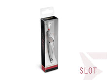 Загрузить изображение в средство просмотра галереи, Блесна Delphin Spoon SLOT 15g cr - Flagmanshop