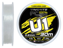 Încărca imaginea în galeria, Флюорокарбон FAVORITE U1 FC 30m - Flagmanshop
