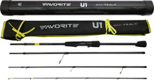 Încărca imaginea în galeria, Спиннинг FAVORITE U1 travel 18m Fast pcs - Flagmanshop