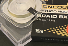 Загрузить изображение в средство просмотра галереи, Шнур поводковый X8 BENZAR CONCOURSE METHOD Hooklink 15м