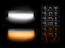 Încărca imaginea în galeria, Lanternă de cort Delphin LightBAR UC bivouac 1W/2000mAh