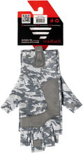 Загрузить изображение в средство просмотра галереи, Перчатки FAVORITE Solar Fishing Gloves 5 Cut Grey