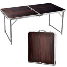 Încărca imaginea în galeria, Masă mare turistica pliantă pentru picnic (Maro)