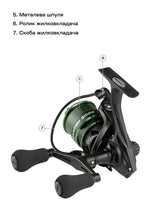 Încărca imaginea în galeria, Mulineta Brain Phantom Match/Bolo 9+1 Double Handle