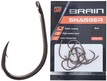Încărca imaginea în galeria, Cârlige pentru crap BRAIN Snagger