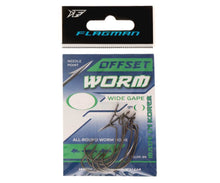 Încărca imaginea în galeria, Carlige ofset FLAGMAN Worm Offset