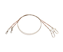 Загрузить изображение в средство просмотра галереи, Поводки для хищника FLAGMAN AFW 1x19 (2 pcs)