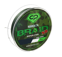Загрузить изображение в средство просмотра галереи, Шок-лидер CARP PRO Shock Braid PE X8 50m