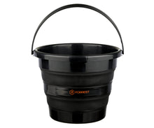 Загрузить изображение в средство просмотра галереи, Складное ведро FORREST Black Bucket 10L