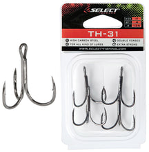 Încărca imaginea în galeria, Cârlige Triple SELECT Fishing TH-31