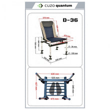 Загрузить изображение в средство просмотра галереи, Складное кресло-платформа CUZO Quantum
