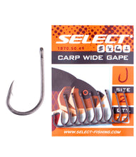 Загрузить изображение в средство просмотра галереи, Карповые крючки SELECT Carp Wide Gape