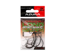 Încărca imaginea în galeria, Офсетные крючки AZURA Long Offset Worm Hook - Flagmanshop