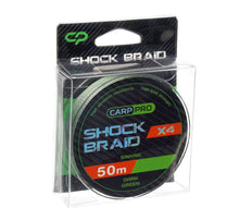 Загрузить изображение в средство просмотра галереи, Шок-лидер CARP PRO Shock Braid PE X4 25m