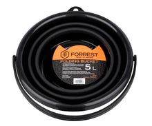 Încărca imaginea în galeria, Găleată pliabilă FORREST Black Bucket 5L