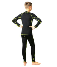 Încărca imaginea în galeria, Lenjerie termică pentru copii ROUGH RADICAL Kris (Lime)