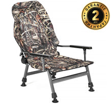 Încărca imaginea în galeria, Fotoliu pliant FISHCRAFT FK2 Camo 120 kg