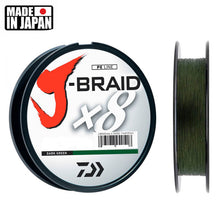 Загрузить изображение в средство просмотра галереи, Шнур DAIWA J-Braid X8 PE 150m (Зеленый)