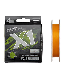 Загрузить изображение в средство просмотра галереи, Шнур FAVORITE X1 PE 4x 150m (Оранжевый)