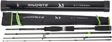 Загрузить изображение в средство просмотра галереи, Спиннинг FAVORITE X1 Travel + Tubus 2.44 m (Ex.Fast)