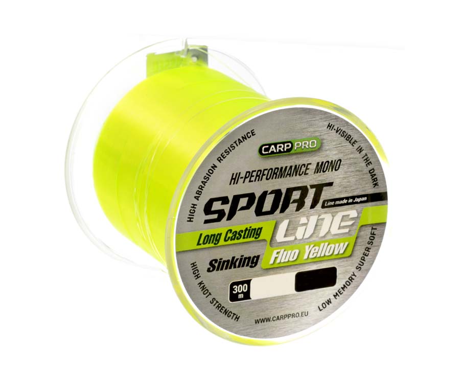 Linie CARP PRO Sport Line Fluo Yellow 300m