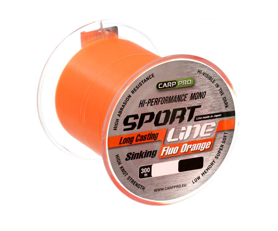 Linie CARP PRO Sport Line Fluo Orange 300m