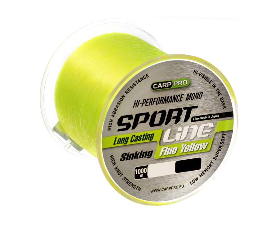 Linie CARP PRO Sport Line Fluo Yellow 1000m