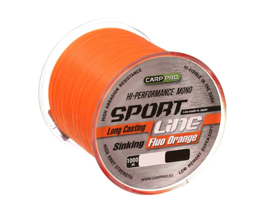 Linie CARP PRO Sport Line Fluo Orange 1000m