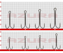 Încărca imaginea în galeria, Cârlige duble Azura Kenshin Double Hook light series
