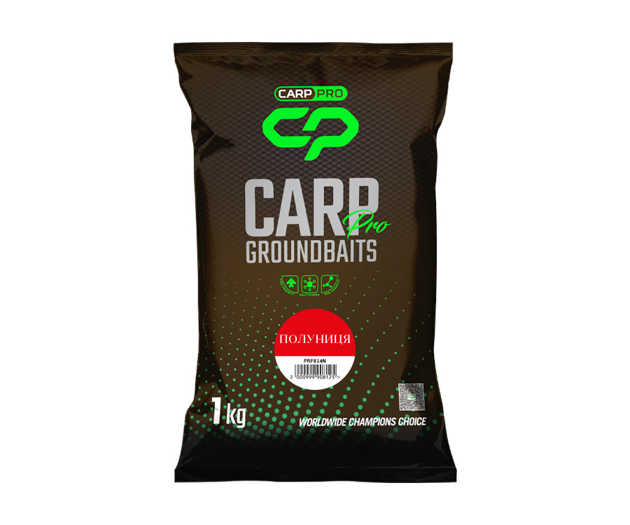 Прикормка Carp Pro Groundbaits Клубника