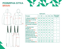 Încărca imaginea în galeria, Костюм-дождевик Brain серый - Flagmanshop
