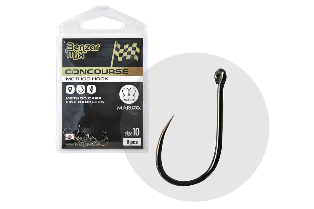 Крючки BENZAR CONCOURSE Method Carp fine barbless