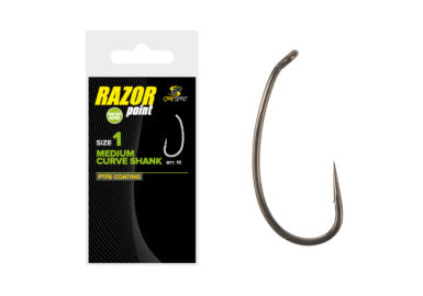 Cârlige de crap Carp Spirit Razor cu tijă curbată medie