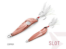Загрузить изображение в средство просмотра галереи, Блесна Delphin Spoon SLOT 15g cr - Flagmanshop
