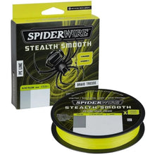 Загрузить изображение в средство просмотра галереи, Шнур SpiderWire Stealth Smooth 8x Hi VIZ 150m желтый

