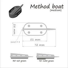 Încărca imaginea în galeria, Кормушка ORANGE Method Boat Flat - Flagmanshop
