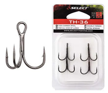 Загрузить изображение в средство просмотра галереи, Тройные крючки SELECT Fishing TH-36 - Flagmanshop
