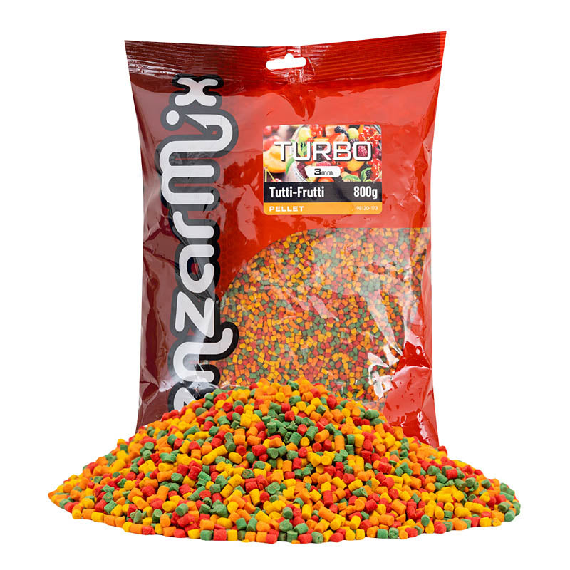 Micro pelete BENZAR Turbo Method FLUO 3mm (800 gr.)
